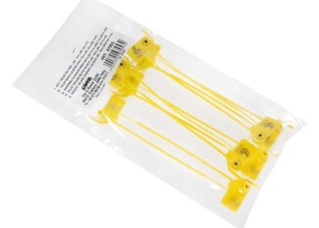 ΣΦΡΑΓΙΔΕΣ ΑΣΦΑΛΕΙΑΣ ΕΜΠΟΡΕΥΜΑΤΟΣ TYRE UP ΚΙΤΡΙΝΟ 170 Χ 38mm ΠΑΧΟΥΣ 3mm 10 ΤΕΜ