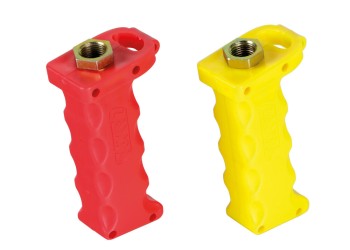 ΧΕΙΡΟΛΑΒΗ ΓΙΑ ΧΟΥΦΤΕΣ ΑΕΡΟΣ (ΠΑΛΜ ΖΕΥΞΗΣ) ΦΟΡΤΗΓΟΥ ΕΡΓΟΝΟΜΙΚΗ M16 ΚΟΚΚΙΝΟ/ΚΙΤΡΙΝΟ PRO-HANDLΕ LAMPA - 2 TEM.