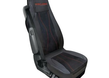 Κάλυμμα Καθίσματος Φορτηγού LUANA κόκκινη ραφή