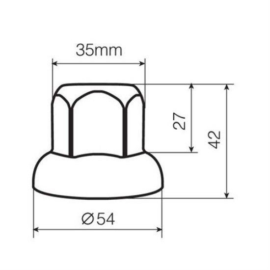 ΚΑΠΑΚΙΑ ΠΑΞΙΜΑΔΙΩΝ / ΜΠΟΥΛΟΝΙΩΝ ΦΟΡΤΗΓΟΥ ΝΙΚΕΛ 32mm