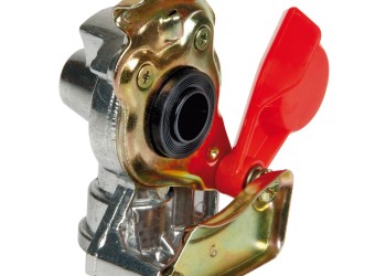 ΧΟΥΦΤΑ ΑΕΡΟΣ (ΠΑΛΜ ΖΕΥΞΗΣ) ΜΕ ΒΑΛΒΙΔΑ M16x1,5 ΚΟΚΚΙΝΗ PALM COUPLING LAMPA - 1 TEM.