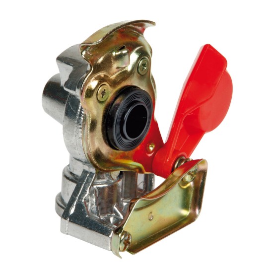 ΧΟΥΦΤΑ ΑΕΡΟΣ (ΠΑΛΜ ΖΕΥΞΗΣ) ΜΕ ΒΑΛΒΙΔΑ M16x1,5 ΚΟΚΚΙΝΗ PALM COUPLING LAMPA - 1 TEM.