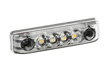 ΦΩΣ ΟΓΚΟΥ ΦΟΡΤΗΓΟΥ 9-33V 4LED 16x65mm ΛΕΥΚΟ ΑΔΙΑΒΡΟΧΟ LAMPA - 1ΤΕΜ.