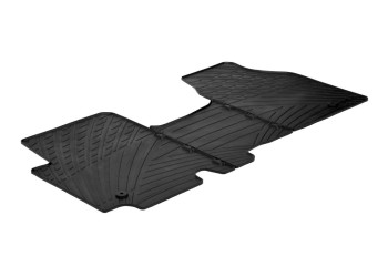 ΜΑΡΚΕ ΠΑΤΑΚΙΑ ΣΕ ΣΚΑΦΗ ΛΑΣΤΙΧΟ ΓΙΑ RENAULT TRAFIC 01/1981-07/2006 / OPEL VIVARO VAN 08/2001-12/2013 SUMISURA ΣΕ ΜΑΥΡΟ ΧΡΩΜΑ ΜΕ ΚΟΥΜΠΩΜΑΤΑ LAMPA - 2 ΤΕΜ.