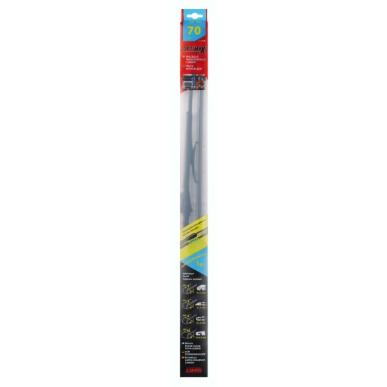 ΥΑΛΟΚΑΘΑΡΙΣΤΗΡΑΣ ΦΟΡΤΗΓΟΥ OPTIMAX 70 cm (28 INCH) ΜΕ ΜΠΕΚ ΜΕ 3 ΑΝΤΑΠΤΟΡΕΣ - 1 ΤΕΜ.