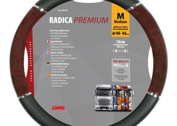 ΚΑΛΥΜΜΑ ΤΙΜΟΝΙΟΥ ΦΟΡΤΗΓΟΥ RADICA (M) 44-46cm (ΜΑΥΡΟ/ΞΥΛΟ/ΟΙΚΟΛΟΓΙΚΟ/ΑΟΣΜΟ)