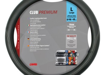 ΚΑΛΥΜΜΑ ΤΙΜΟΝΙΟΥ ΦΟΡΤΗΓΟΥ CLUB 46/48cm (L) ΜΑΥΡΟ ΟΙΚΟΛΟΓΙΚΟ ΚΑΙ ΑΟΣΜΟ