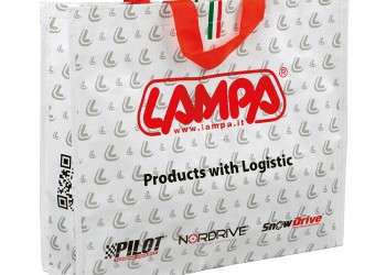 ΤΣΑΝΤΑ ΧΑΡΤΙΝΗ ΔΙΑΦΗΜΙΣΤΙΚΗ ΜΕ ΛΑΒΕΣ LAMPA (S) 400x350x100mm