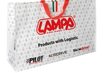 ΤΣΑΝΤΑ ΧΑΡΤΙΝΗ ΔΙΑΦΗΜΙΣΤΙΚΗ ΜΕ ΛΑΒΕΣ LAMPA (XL) 695x455x185mm