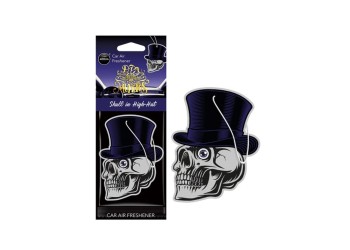 Amio - ΑΡΩΜΑΤΙΚΟ ΚΡΕΜΑΣΤΟ AROMA CAR MUERTOS SKULL IN HAT BLACK OUD - 1 TEM. (A10380/AM)