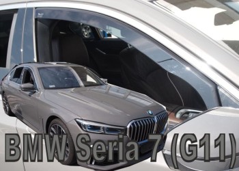 ΑΝΕΜΟΘΡΑΥΣΤΕΣ ΓΙΑ BMW 7 G11 4D 2015-2021 ΖΕΥΓΑΡΙ ΑΠΟ ΕΥΚΑΜΠΤΟ ΦΙΜΕ ΠΛΑΣΤΙΚΟ HEKO - 2 ΤΕΜ.