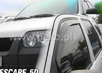 ΑΝΕΜΟΘΡΑΥΣΤΕΣ ΓΙΑ FORD ESCAPE 2000-2007 / MAVERICK XLT 2000-2007 / MAZDA TRIBUTE 5D 2001-2007 ΖΕΥΓΑΡΙ ΑΠΟ ΕΥΚΑΜΠΤΟ ΦΙΜΕ ΠΛΑΣΤΙΚΟ HEKO - 2 ΤΕΜ.