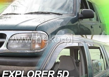ΑΝΕΜΟΘΡΑΥΣΤΕΣ ΓΙΑ FORD EXPLORER 2 5D 1996-2001 ΖΕΥΓΑΡΙ ΑΠΟ ΕΥΚΑΜΠΤΟ ΦΙΜΕ ΠΛΑΣΤΙΚΟ HEKO - 2 ΤΕΜ.