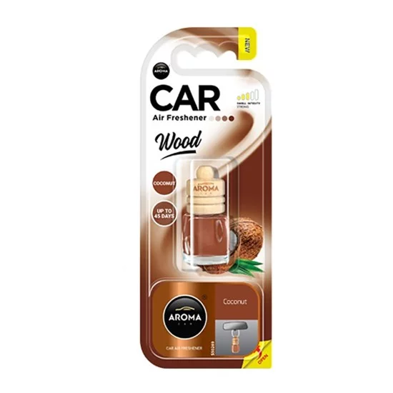 Amio - ΑΡΩΜΑΤΙΚΟ (ΚΡΕΜΑΣΤΟ) ΥΓΡΟ AROMA WOOD - COCONUT (6 ml) - 1 ΤΕΜ. (A83013/AM)