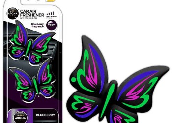 Amio - ΑΡΩΜΑΤΙΚΟ (ΚΡΕΜΑΣΤΟ ή ΑΕΡΑΓΩΓΟΥ) AROMA FANCY SHAPES ΠΕΤΑΛΟΥΔΑ – BLUEBERRY – 1 ΤΕΜ. (A83532/AM)