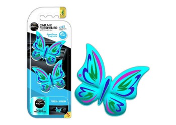 Amio - ΑΡΩΜΑΤΙΚΟ (ΚΡΕΜΑΣΤΟ ή ΑΕΡΑΓΩΓΟΥ) AROMA FANCY SHAPES ΠΕΤΑΛΟΥΔΑ - FRESH LINEN – 1 ΤΕΜ. (A83535/AM)