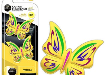 Amio - ΑΡΩΜΑΤΙΚΟ (ΚΡΕΜΑΣΤΟ ή ΑΕΡΑΓΩΓΟΥ) AROMA FANCY SHAPES ΠΕΤΑΛΟΥΔΑ – ΒΑΝΙΛΙΑ – 1 ΤΕΜ. (A83538/AM)