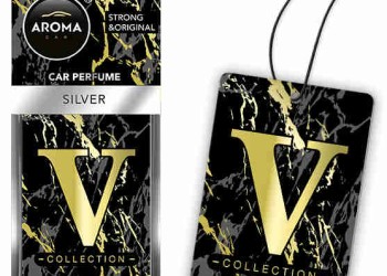 Amio - ΑΡΩΜΑΤΙΚΟ (ΚΡΕΜΑΣΤΟ) AROMA V-COLLECTION - SILVER​ - 1 ΤΕΜ. (A83553/AM)