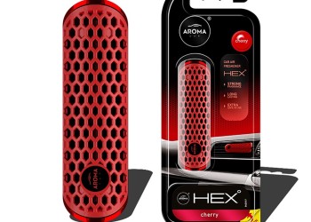 Amio - ΑΡΩΜΑΤΙΚΟ (ΚΡΕΜΑΣΤΟ ή ΑΕΡΑΓΩΓΟΥ) AROMA FANCY SHAPES HEX – ΚΕΡΑΣΙ – 1 ΤΕΜ. (A83580/AM)