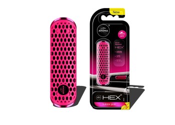 Amio - ΑΡΩΜΑΤΙΚΟ (ΚΡΕΜΑΣΤΟ ή ΑΕΡΑΓΩΓΟΥ) AROMA FANCY SHAPES HEX – ΤΣΙΧΛΟΦΟΥΣΚΑ – 1 ΤΕΜ. (A83582/AM)