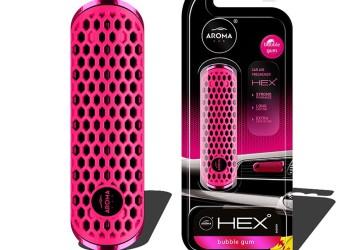 Amio - ΑΡΩΜΑΤΙΚΟ (ΚΡΕΜΑΣΤΟ ή ΑΕΡΑΓΩΓΟΥ) AROMA FANCY SHAPES HEX – ΤΣΙΧΛΟΦΟΥΣΚΑ – 1 ΤΕΜ. (A83582/AM)