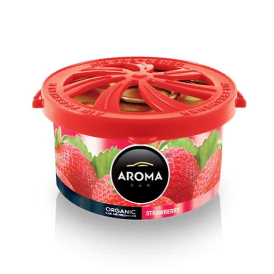 Amio - ΑΡΩΜΑΤΙΚΟ ΣΕ ΚΟΝΣΕΡΒΑ AROMA ORGANIC - ΦΡΑΟΥΛΑ (STRAWBERRY) (40gr) - 1 ΤΕΜ. (A92091/AM)