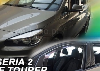 ΑΝΕΜΟΘΡΑΥΣΤΕΣ ΓΙΑ BMW ΣΕΙΡΑ 2 F45 ACTIVE TOURER 5D 2015-2021 ΖΕΥΓΑΡΙ ΑΠΟ ΕΥΚΑΜΠΤΟ ΦΙΜΕ ΠΛΑΣΤΙΚΟ HEKO - 2 ΤΕΜ.