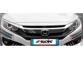 ΔΙΑΚΟΣΜΗΤΙΚΑ ΦΤΕΡΑ SPOILER ΠΡΟΦΥΛΑΚΤΗΡΑ ΜΑΥΡΑ CANARDS 2ΤΕΜ.