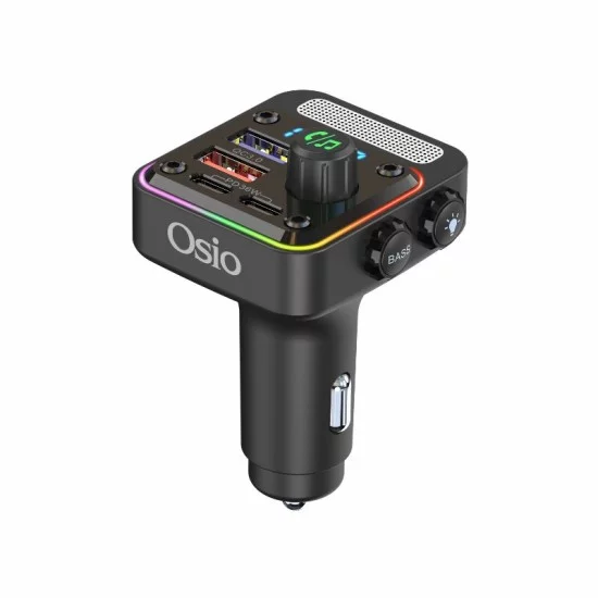 FM TRANSMITTER ΑΝΑΠΤΗΡΑ 12V ΜΕ BLUETOOTH OFT-4260BT ΦΟΡΤΙΣΤΗ USB TYPE-A + USB TYPE-C OSIO
