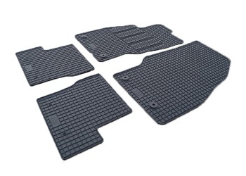 Cik - ΜΑΡΚΕ ΠΑΤΑΚΙΑ ΣΕ ΣΚΑΦΗ ΛΑΣΤΙΧΟ ΓΙΑ OPEL ADAM 2013-2019 ΣΕ ΜΑΥΡΟ ΧΡΩΜΑ ΜΕ ΚΟΥΜΠΩΜΑΤΑ - 4 ΤΕΜ. (RM.OP.0003/CK)