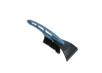 Amio - ΞΥΣΤΡΑ ΠΑΓΟΥ ΜΕ ΒΟΥΡΤΣΑ ΚΑΘΑΡΙΣΜΟΥ ΧΙΟΝΙΟΥ PETROL (ΠΕΤΡΟΛ) - 1 ΤΕΜ. (01473/AM)