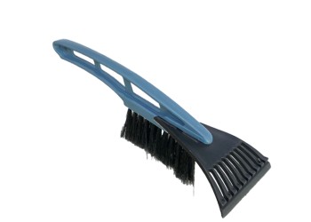 Amio - ΞΥΣΤΡΑ ΠΑΓΟΥ ΜΕ ΒΟΥΡΤΣΑ ΚΑΘΑΡΙΣΜΟΥ ΧΙΟΝΙΟΥ PETROL (ΠΕΤΡΟΛ) - 1 ΤΕΜ. (01473/AM)