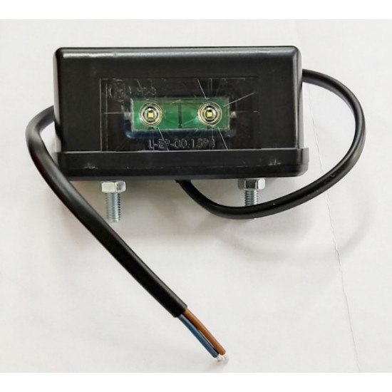 Amio - ΦΩΣ ΠΙΝΑΚΙΔΑΣ & ΘΕΣΕΩΣ 12/24V - 2 SMD LED - 1ΤΕΜ. (02667/AM)