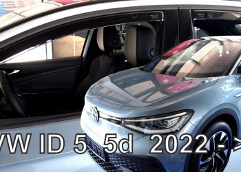 ΑΝΕΜΟΘΡΑΥΣΤΕΣ ΓΙΑ VW ID.5 5D 2022+ ΖΕΥΓΑΡΙ ΑΠΟ ΕΥΚΑΜΠΤΟ ΦΙΜΕ ΠΛΑΣΤΙΚΟ HEKO - 2 ΤΕΜ.