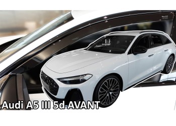 ΑΝΕΜΟΘΡΑΥΣΤΕΣ ΓΙΑ AUDI A5 B10 5D 2024+ ΖΕΥΓΑΡΙ ΑΠΟ ΕΥΚΑΜΠΤΟ ΦΙΜΕ ΠΛΑΣΤΙΚΟ HEKO - 2 ΤΕΜ