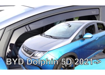 ΑΝΕΜΟΘΡΑΥΣΤΕΣ ΓΙΑ BYD DOLPHIN 5D 2021+ ΖΕΥΓΑΡΙ ΑΠΟ ΕΥΚΑΜΠΤΟ ΦΙΜΕ ΠΛΑΣΤΙΚΟ HEKO - 2 ΤΕΜ.