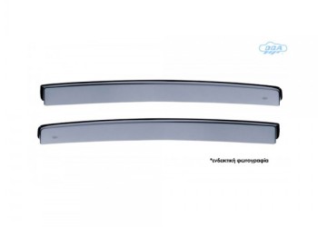 ΖΕΥΓΑΡΙ ΠΙΣΩ ΑΝΕΜΟΘΡΑΥΣΤΕΣ ΓΙΑ FORD FIESTA 5D 2008-2017 ΑΠΟ ΕΥΚΑΜΠΤΟ ΧΥΤΟ ΑΚΡΥΛΙΚΟ ΓΥΑΛΙ DGA - 2 ΤΕΜ.