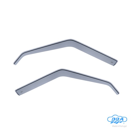 ΖΕΥΓΑΡΙ ΜΠΡΟΣΤΙΝΟΙ ΑΝΕΜΟΘΡΑΥΣΤΕΣ ΓΙΑ FIAT PANDA 5D 2003-2011 ΑΠΟ ΕΥΚΑΜΠΤΟ ΧΥΤΟ ΑΚΡΥΛΙΚΟ ΓΥΑΛΙ (CAST ACRYLIC GLASS) DGA - 2 ΤΕΜ