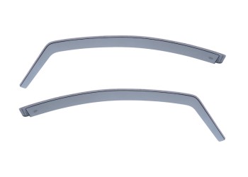 ΖΕΥΓΑΡΙ ΜΠΡΟΣΤΙΝΟΙ ΑΝΕΜΟΘΡΑΥΣΤΕΣ ΓΙΑ FIAT GRANDE PUNTO 5D 2005-2009 / EVO 2009+ / LINEA 4D 2007+ ΑΠΟ ΕΥΚΑΜΠΤΟ ΧΥΤΟ ΑΚΡΥΛΙΚΟ ΓΥΑΛΙ  (CAST ACRYLIC GLASS) DGA - 2 ΤΕΜ.