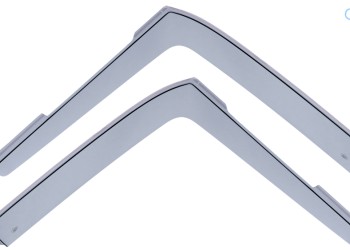 ΖΕΥΓΑΡΙ ΜΠΡΟΣΤΙΝΟΙ ΑΝΕΜΟΘΡΑΥΣΤΕΣ ΓΙΑ FORD TRANSIT CONNECT /TOURNEO CONNECT 2/4/5D 2002-2013 ΑΠΟ ΕΥΚΑΜΠΤΟ ΧΥΤΟ ΑΚΡΥΛΙΚΟ ΓΥΑΛΙ (CAST ACRYLIC GLASS) DGA - 2 ΤΕΜ.