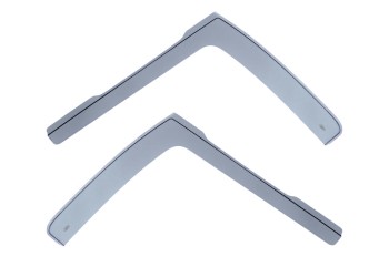 ΖΕΥΓΑΡΙ ΜΠΡΟΣΤΙΝΟΙ ΑΝΕΜΟΘΡΑΥΣΤΕΣ ΑΝΩ ΜΕΡΟΣ ΓΙΑ FORD TRANSIT TOURNEO CUSTOM 2/4/5D 2012+ ΑΠΟ ΕΥΚΑΜΠΤΟ ΧΥΤΟ ΑΚΡΥΛΙΚΟ ΓΥΑΛΙ (CAST ACRYLIC GLASS) DGA - 2 ΤΕΜ.