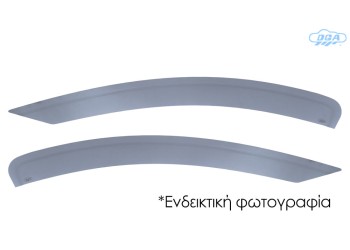 ΖΕΥΓΑΡΙ ΜΠΡΟΣΤΙΝΟΙ ΑΝΕΜΟΘΡΑΥΣΤΕΣ ΕΞΩΤΕΡΙΚΟΙ ΑΥΤΟΚΟΛΛΗΤΟΙ ΓΙΑ OPEL ASTRA H 5D 2004-2009 ΕΥΚΑΜΠΤΟ ΧΥΤΟ ΑΚΡΥΛΙΚΟ ΓΥΑΛΙ (CAST ACRYLIC GLASS) DGA - 2 ΤΕΜ.