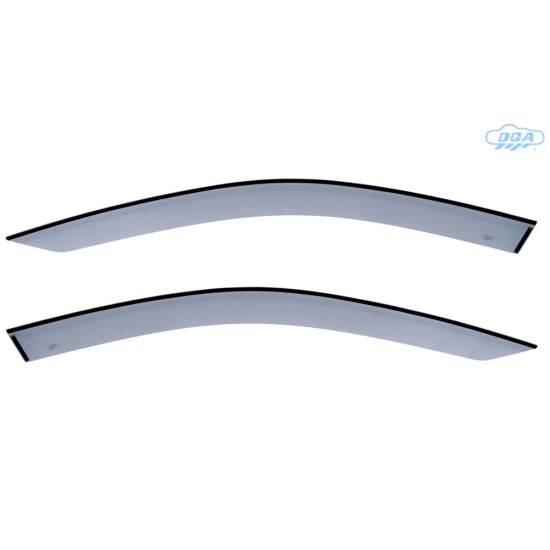 ΖΕΥΓΑΡΙ ΜΠΡΟΣΤΙΝΟΙ ΑΝΕΜΟΘΡΑΥΣΤΕΣ ΓΙΑ SKODA OCTAVIA 5 5D 2013-2017 ΕΞΩΤΕΡΙΚΟΙ ΑΥΤΟΚΟΛΛΗΤΟΙ ΑΠΟ ΕΥΚΑΜΠΤΟ ΧΥΤΟ ΑΚΡΥΛΙΚΟ ΓΥΑΛΙ (CAST ACRYLIC GLASS) DGA - 2 ΤΕΜ