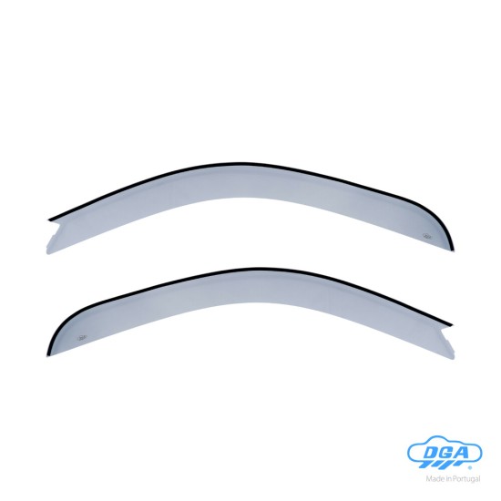 ΖΕΥΓΑΡΙ ΜΠΡΟΣΤΙΝΟΙ ΑΝΕΜΟΘΡΑΥΣΤΕΣ ΓΙΑ TOYOTA RAV4 3D 2000+  ΑΠΟ ΕΥΚΑΜΠΤΟ ΧΥΤΟ ΑΚΡΥΛΙΚΟ ΓΥΑΛΙ (CAST ACRYLIC GLASS) DGA - 2 ΤΕΜ.