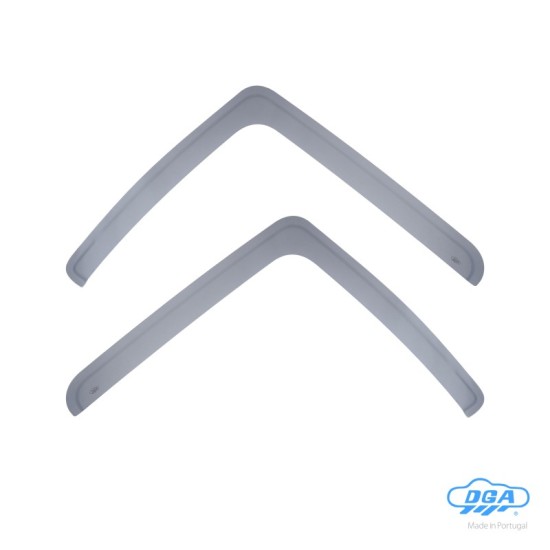 ΖΕΥΓΑΡΙ ΜΠΡΟΣΤΙΝΟΙ ΑΝΕΜΟΘΡΑΥΣΤΕΣ ΓΙΑ MERCEDES ACTROS 2D 1998-2012 VAN ΑΠΟ ΕΥΚΑΜΠΤΟ ΧΥΤΟ ΑΚΡΥΛΙΚΟ ΓΥΑΛΙ  (CAST ACRYLIC GLASS) DGA - 2 ΤΕΜ.