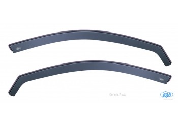 ΖΕΥΓΑΡΙ ΜΠΡΟΣΤΙΝΟΙ ΑΝΕΜΟΘΡΑΥΣΤΕΣ ΓΙΑ NISSAN SUNNY N14 3D 1990-1995 ΑΠΟ ΕΥΚΑΜΠΤΟ ΧΥΤΟ ΑΚΡΥΛΙΚΟ ΓΥΑΛΙ  (CAST ACRYLIC GLASS) DGA - 2 ΤΕΜ.