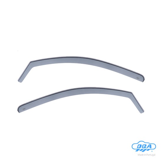 ΖΕΥΓΑΡΙ ΜΠΡΟΣΤΙΝΟΙ ΑΝΕΜΟΘΡΑΥΣΤΕΣ ΓΙΑ OPEL CORSA C 3D 2000-2006 ΑΠΟ ΕΥΚΑΜΠΤΟ ΧΥΤΟ ΑΚΡΥΛΙΚΟ ΓΥΑΛΙ (CAST ACRYLIC GLASS) DGA - 2 ΤΕΜ