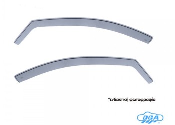 ΖΕΥΓΑΡΙ ΜΠΡΟΣΤΙΝΟΙ ΑΝΕΜΟΘΡΑΥΣΤΕΣ ΓΙΑ RENAULT CAPTUR 5D 2019+ ΑΠΟ ΕΥΚΑΜΠΤΟ ΧΥΤΟ ΑΚΡΥΛΙΚΟ ΓΥΑΛΙ  (CAST ACRYLIC GLASS) DGA - 2 ΤΕΜ.