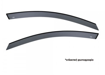 ΖΕΥΓΑΡΙ ΜΠΡΟΣΤΙΝΟΙ ΑΝΕΜΟΘΡΑΥΣΤΕΣ ΓΙΑ SEAT LEON III / ST 5D 2013+ ΑΠΟ ΕΥΚΑΜΠΤΟ ΧΥΤΟ ΑΚΡΥΛΙΚΟ ΓΥΑΛΙ  (CAST ACRYLIC GLASS) DGA - 2 ΤΕΜ.