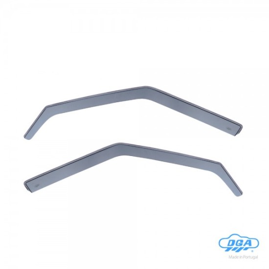 ΖΕΥΓΑΡΙ ΜΠΡΟΣΤΙΝΟΙ ΑΝΕΜΟΘΡΑΥΣΤΕΣ ΓΙΑ SKODA OCTAVIA A8 5D LIFTBACK 2020+ ΑΠΟ ΕΥΚΑΜΠΤΟ ΧΥΤΟ ΑΚΡΥΛΙΚΟ ΓΥΑΛΙ (CAST ACRYLIC GLASS) DGA - 2 ΤΕΜ.